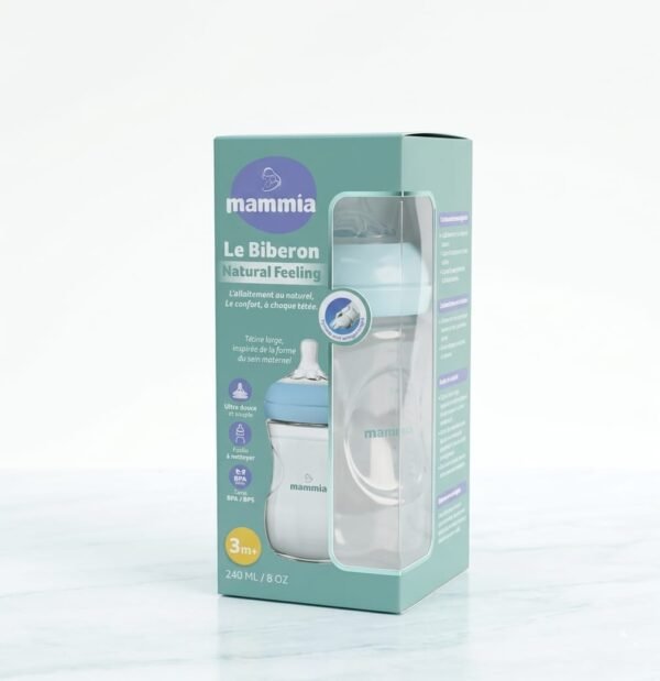 biberon naturel feeling en silicone douce - mammia mgobebe.ma