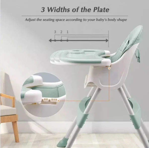Chaise haute 2en1 multifonctionnelle - Aricare