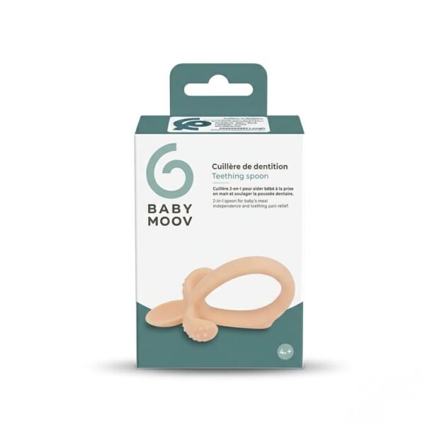 Cuillère de dentition douce et confortable babymoov maroc