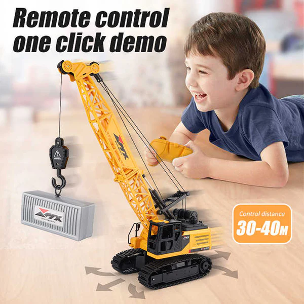 Grue Rotative Camion de Chantier Télécommandé - ZMX Zhimfixin