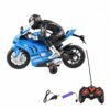 moto télécommandée sportive avec pilote rc bleu maroc.ma moto télécommandée sportive bleu maroc