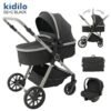 pack poussette trio 3 en 1 avec nacelle + cosy + sac à langer - kidolo maroc pack poussette Trio 3en1 pratique et complet kidilo maroc