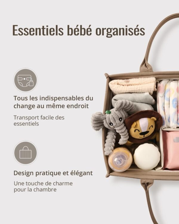 Panier de rangement matelassé