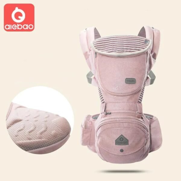 Porte-bébé ergonomique multifonction avec ceinture de soutien – Aiebao