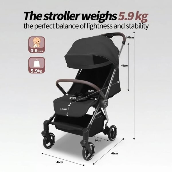 poussette avion ultra compacte et légère - bubbly gobebe.maroc Poussette Avion Ultra Compacte et Légère - Bubbly