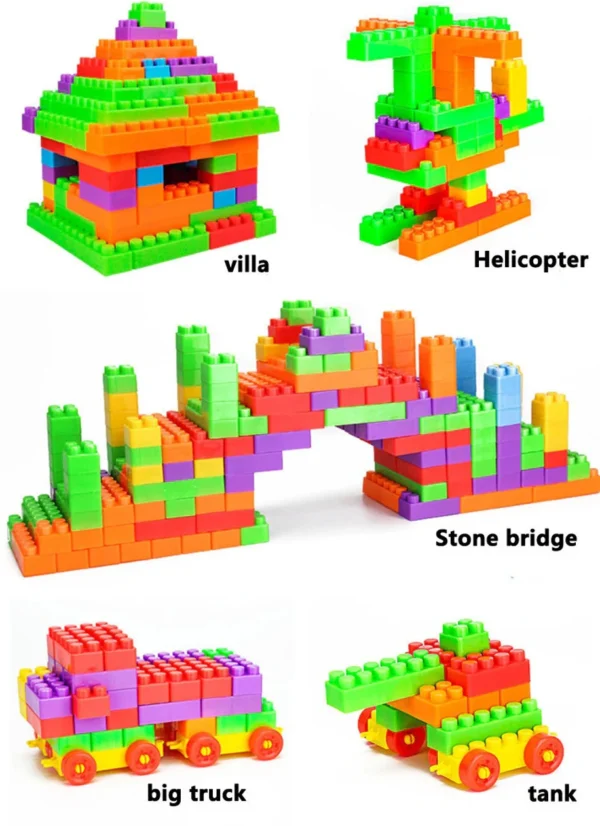 Puzzle Blocs de Construction 180 Pièces - Youmengya Toys