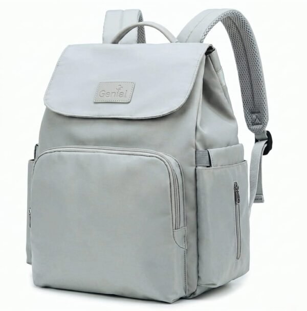 sac à dos à langer multifonction imperméable gris – genial maroc sac à dos à langer pratique et chic maroc