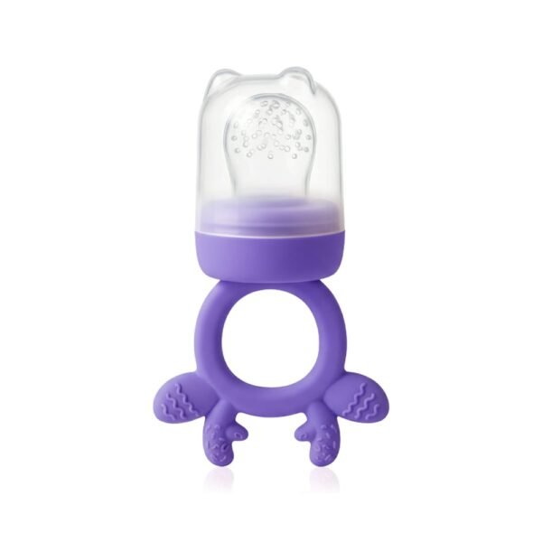 sucette grignoteuse 4m+ mauve - mammia gobebe.ma sucette alimentaire - mammia gobebe.ma