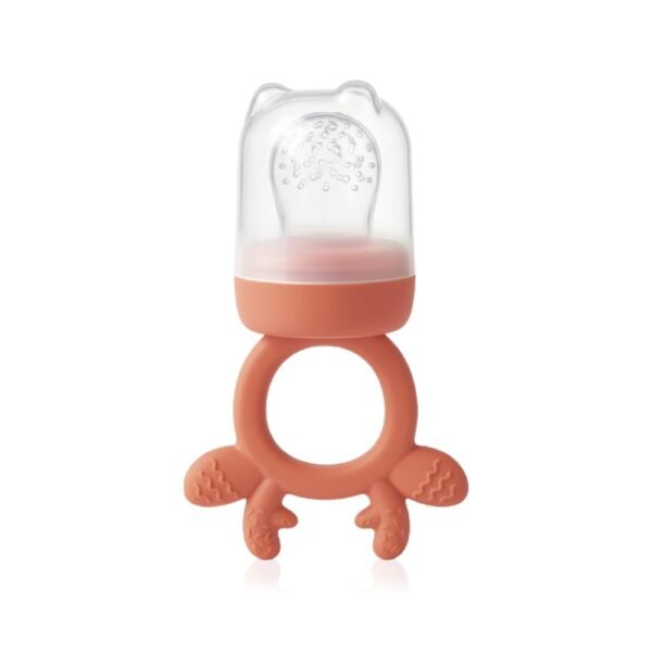 sucette grignoteuse 4m+ orange - mammia gobebe.ma sucette grignoteuse pour l'apprentissage de l'autonomie gobebe.ma