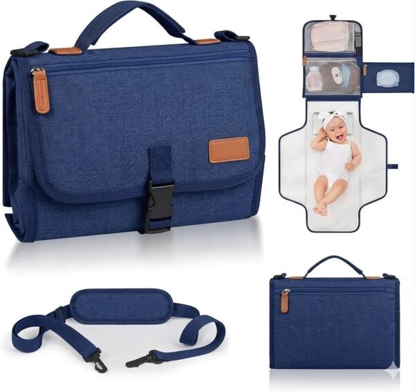 Sac à langer pliable avec matelas à langer intégré maroc