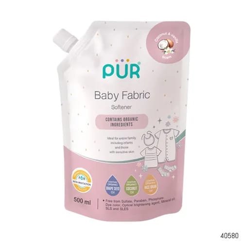 détergent pour bébé baby laundry 500 ml rose - pur maroc produit hygiènique baby laundry gobebe/ma