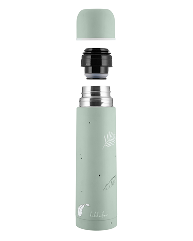 kikka-boo-termos-500ml-flora-sage Thermos flask 500ml Flora Sage - KikkaBoo