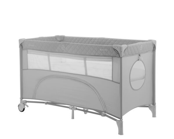 Lit pliable 2 niveaux Milky Way Beige avec option cododo - kikkaboo