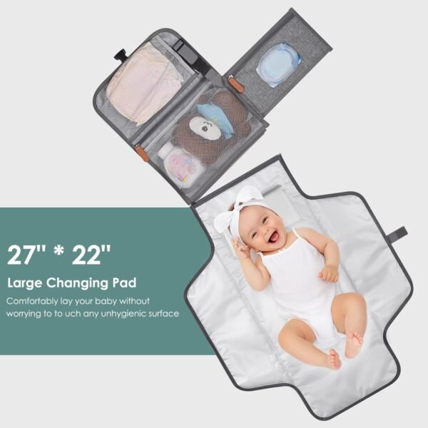 Sac à langer pliable avec matelas à langer intégré – Muppykap