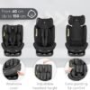 siège auto 40-150 cm i-moove 2 i-SIZE - kikkaboo gobebe.ma Siège auto 40-150 cm i-Moove 2 i-SIZE Noir - Kikkaboo