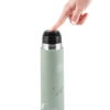 thermos flask 500ml sage - kikkaboo gobebe Thermos flask 500ml Flora Sage - KikkaBoo
