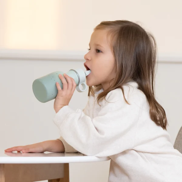thermos isotherme mini bottle 350ml sage - maroc Thermos isotherme mini bottle 350ml Sage - KikkaBoo