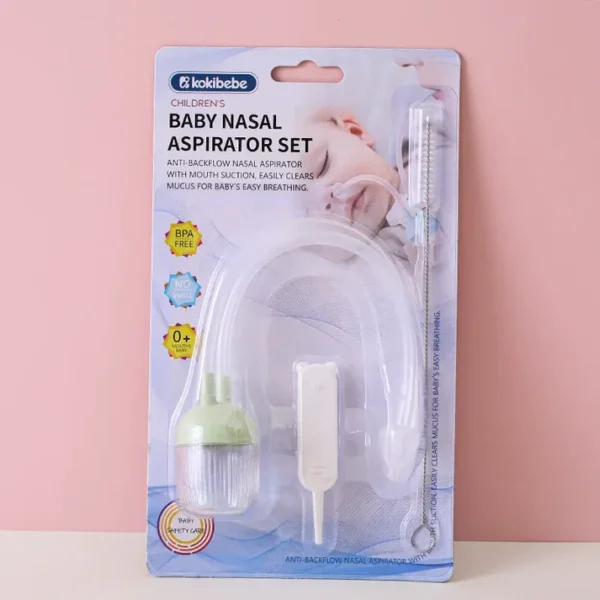 Kit Mouche-Bébé Manuel avec Brosse de Nettoyage - Kokibebe