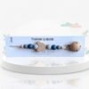 Attache-tétine en perles de silicone et bois - Thank U Mom