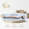 attache-tétine personnalisable rose - thank u mom gobebe maroc Attache-sucette personnalisable - Thank U Mom