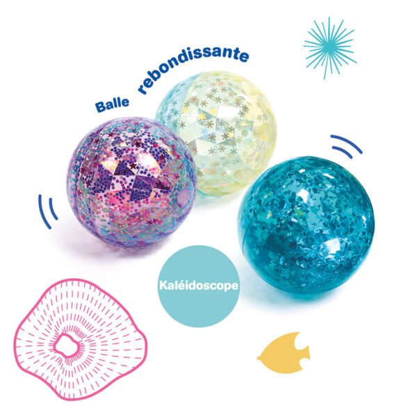balles strass souples rebondissantes - ludi gobebe.maroc jouet d'eveil bebe gobebe maroc