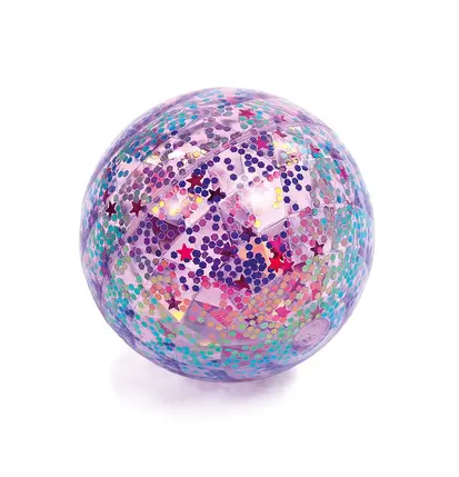 balles strass souples rebondissantes mauves - ludi gobebe.ma. jouets en surface prismée avec paillettes intégrées gobebe.ma