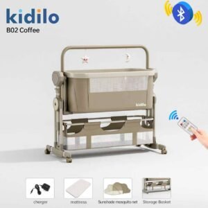 berceau multifonctionnel pratique et confortable gobebe ainchock