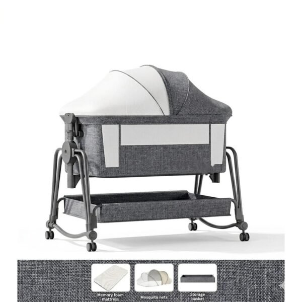 berceau cododo multifonction 4 en 1 gris - kddyw gobebe Berceau cododo multifonction 4 en 1 - KDDYW