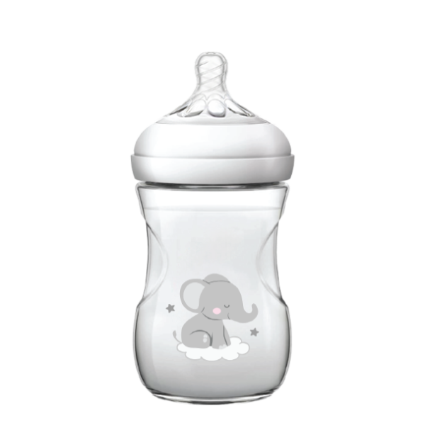 biberon 240 ml à debit adapté mammia gobebe