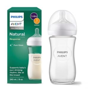 biberon anti-colique philips avent en verre gobebe
