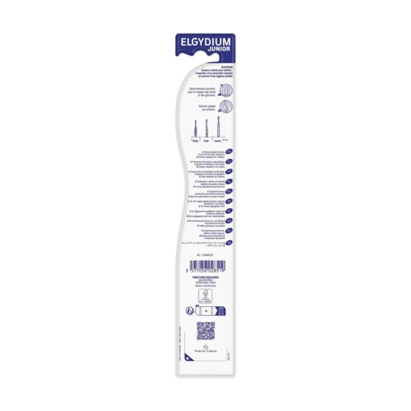 Brosses à dents Junior pour enfants 7-12 ans - Elgydium Kids