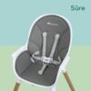 chaise haute abelia bébéconfort gobebe agadir Chaise Haute Abelia Mineral Grey - Bébé Confort