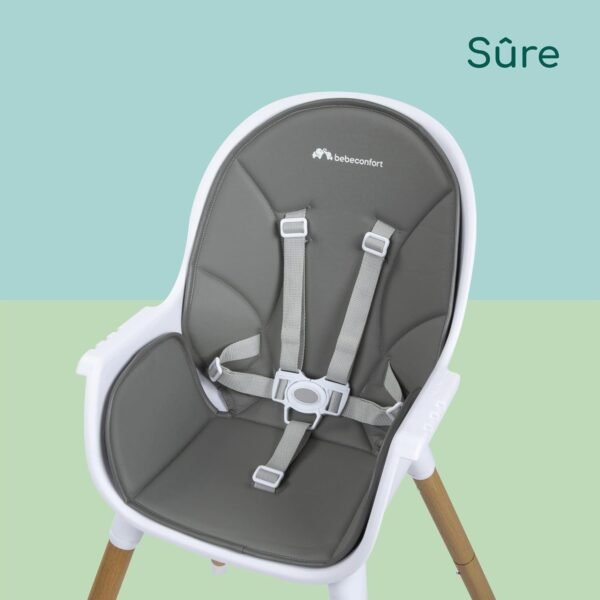 chaise haute abelia bébéconfort gobebe agadir Chaise Haute Abelia Mineral Grey - Bébé Confort