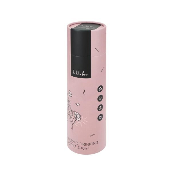 gourde isotherme flora 500ml blush - kikkaboo gobebe.ma1 repas bebe kikkaboo gobebe agadir