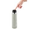 Gourde isotherme Flora 500ml Sand - KikkaBoo