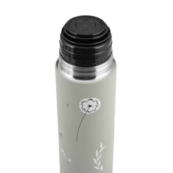 Gourde isotherme Flora 500ml Sand - KikkaBoo