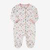 grenouillères bébé fille 100% coton blanches - midirik gobebe Grenouillères Bébé fille 100% Coton - Midirik