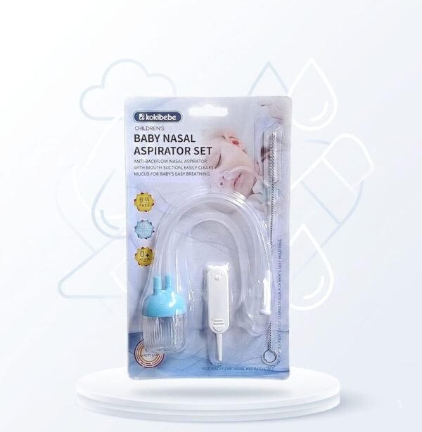Kit Mouche-Bébé Manuel avec Brosse de Nettoyage - Kokibebe