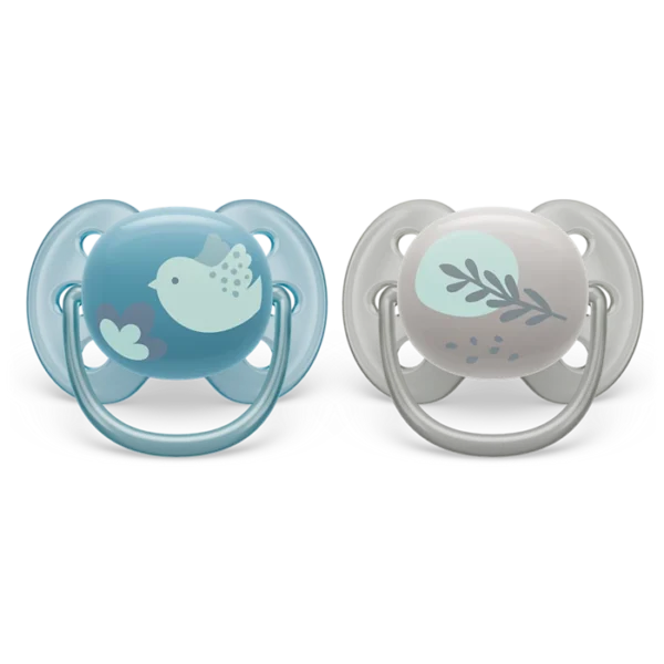 Lot de 2 sucettes 6-18mois ultra soft - Philips Avent
