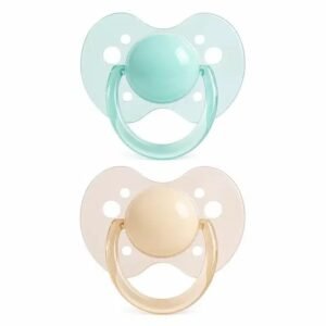 lot de 2 sucettes air free 0-6mois vert - mammia gobebe sucette air free confortable mammia gobebe maroc