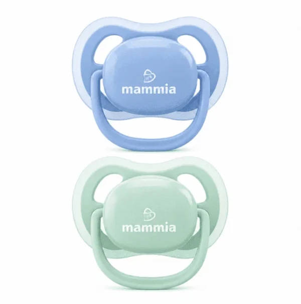 Lot de 2 Sucettes Orthodontiques Natural Feeling 6 Mois+ - Mammia