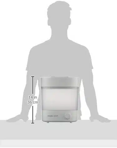 Pack stérilisateur+ Biberon en verre 240ml et lot de 2 succettes offertes - Philips Avent