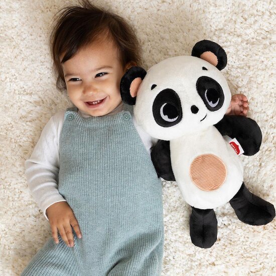 Veilleuse Petit panda câlin doux - Déco Black and White - Tiny Love