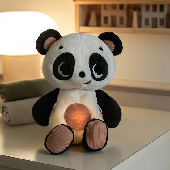 Veilleuse Petit panda câlin doux - Déco Black and White - Tiny Love