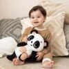 Veilleuse Petit panda câlin doux - Déco Black and White - Tiny Love
