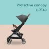 poussette stroller zephir gobebe maarif Poussette Stroller Zephir Mineral Graphite - Bébé Confort