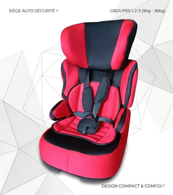 Siège auto Rehausseur Groupe 1/2/3 (9-36Kg)