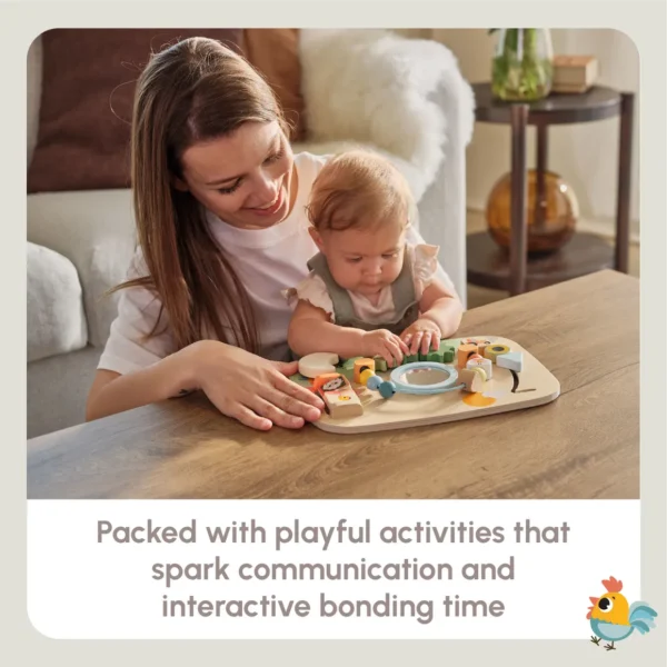 Tableau d'activités en bois Farmers Funday. - Tiny Love