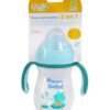 tasse d'apprentissage 2en1 valve anti-fuite 270ml 4+ vert- notre bébé gobebe maarif tasse d'apprentissage 2en1 bec souple gobebe temara