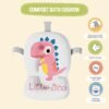 baignoire pliable avec coussin de bain confortable gobebe Baignoire pliable bébé avec coussin de bain et affichage de température